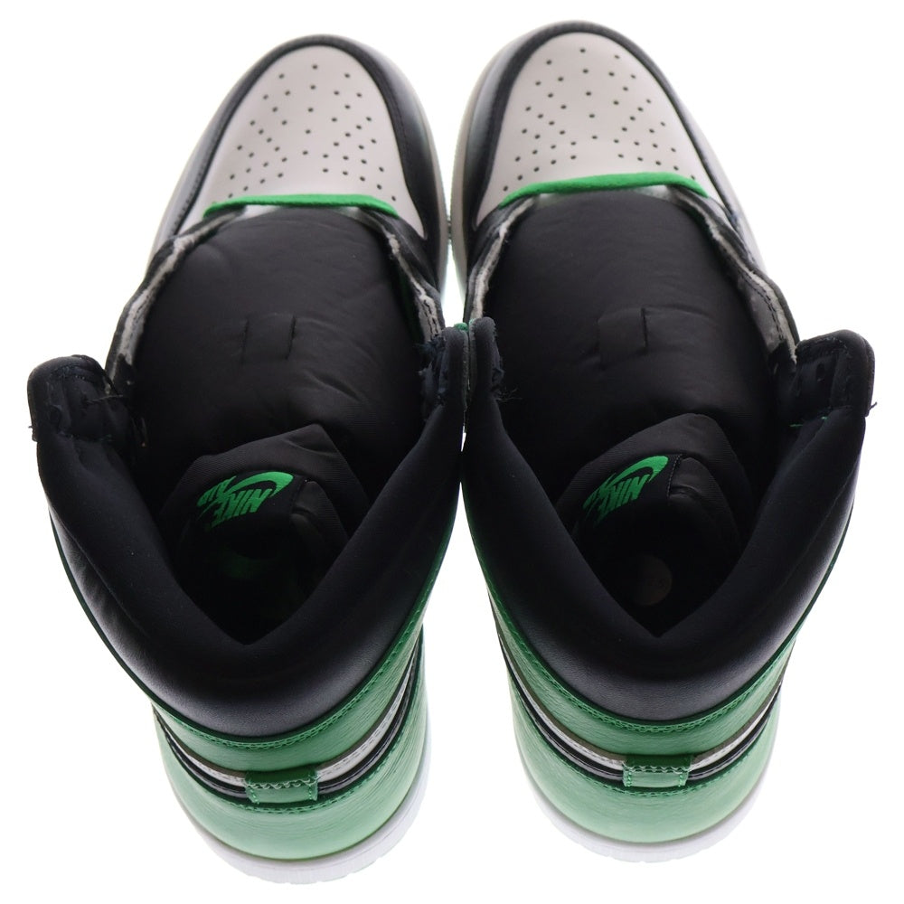 NIKE(ナイキ) AIR JORDAN 1 RETRO HIGH OG LUCKY GREEN DZ5485-031 エアジョーダン1 ラッキーグリーン ハイカットスニーカー グリーン/ホワイト US11/29.0cm