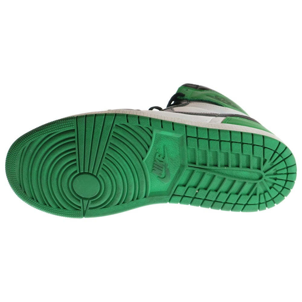 NIKE(ナイキ) AIR JORDAN 1 RETRO HIGH OG LUCKY GREEN DZ5485-031 エアジョーダン1 ラッキーグリーン ハイカットスニーカー US10.5/28.5cm グリーン/ブラック/ホワイト