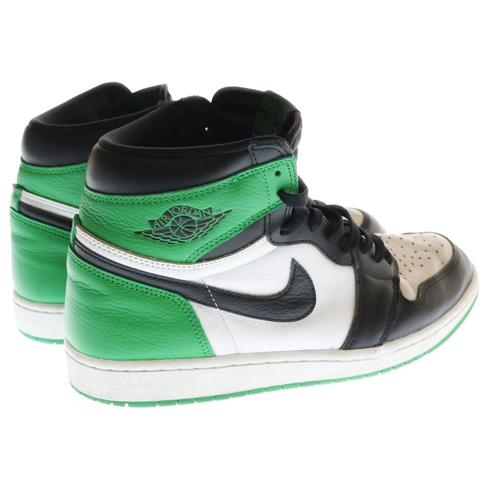 NIKE(ナイキ) AIR JORDAN 1 RETRO HIGH OG LUCKY GREEN DZ5485-031 エアジョーダン1 ラッキーグリーン ハイカットスニーカー US10.5/28.5cm グリーン/ブラック/ホワイト