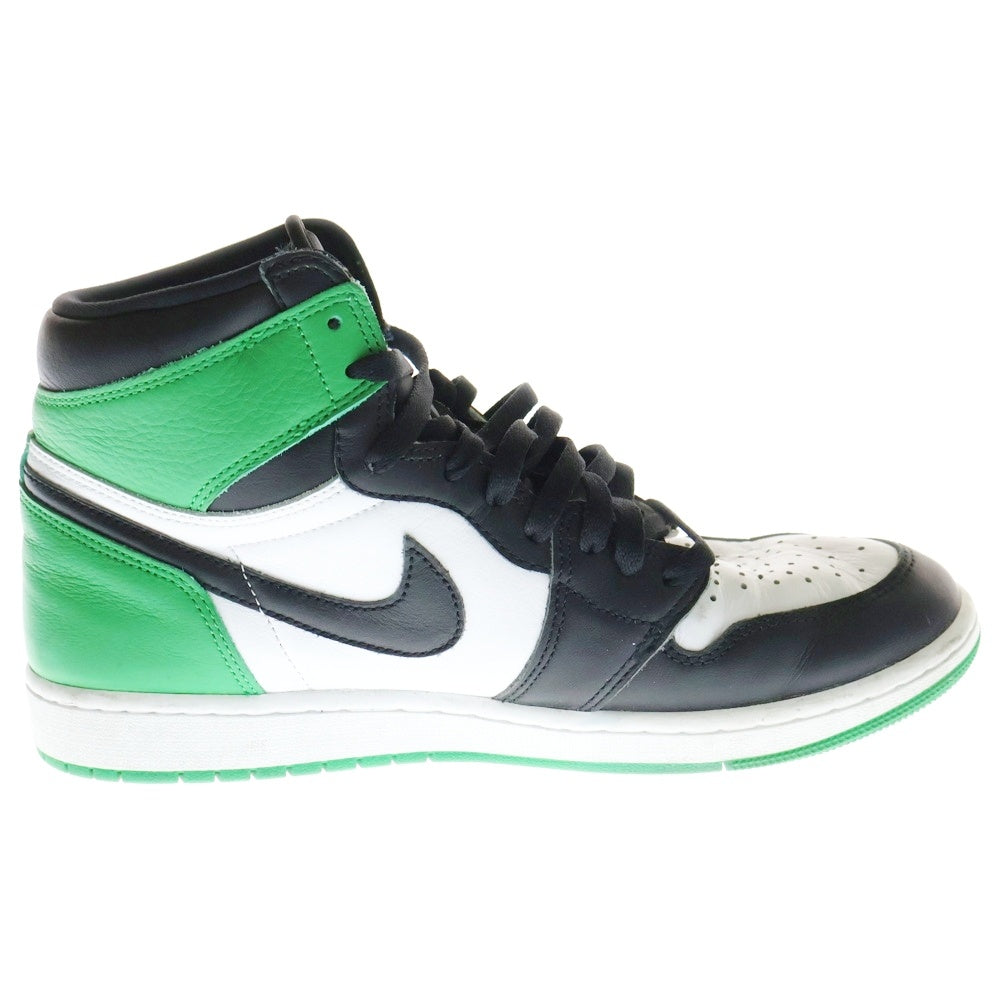 NIKE(ナイキ) AIR JORDAN 1 RETRO HIGH OG LUCKY GREEN DZ5485-031 エアジョーダン1 ラッキーグリーン ハイカットスニーカー US10.5/28.5cm グリーン/ブラック/ホワイト