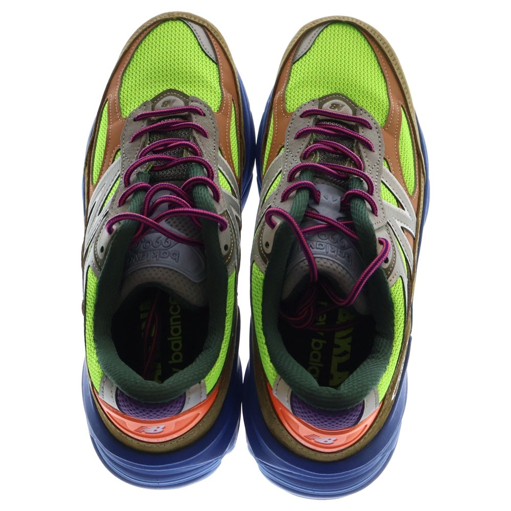 New Balance(ニューバランス) ×Action Bronson 990V6 M990AB6 アクション・ブロンソン ローカットスニーカー US9.5/27.5cm マルチ