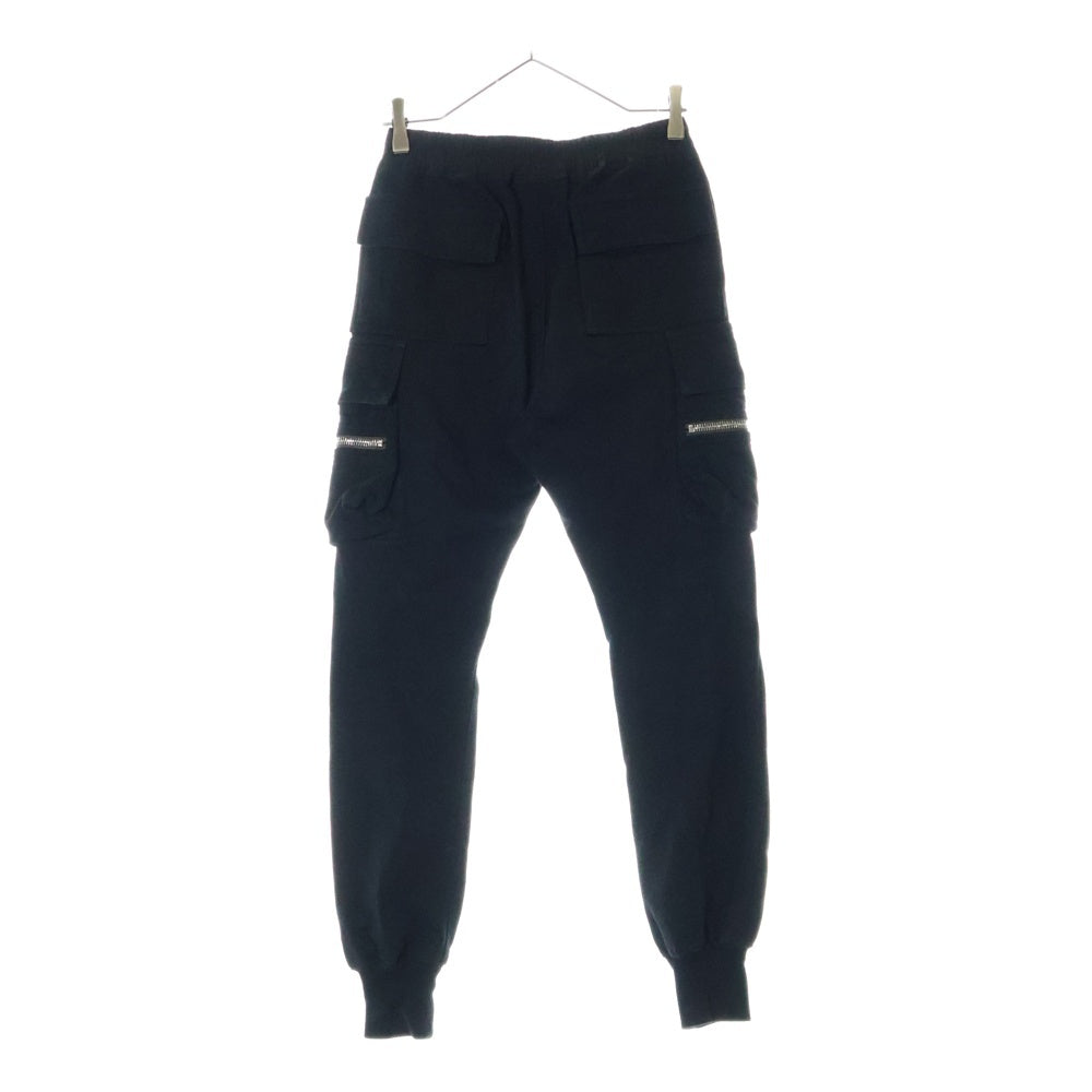 Rick Owens(リックオウエンス) 18SS CARGO JOG PANTS RU18S5390-BA カーゴジョグ サルエル カーゴパンツ ブラック