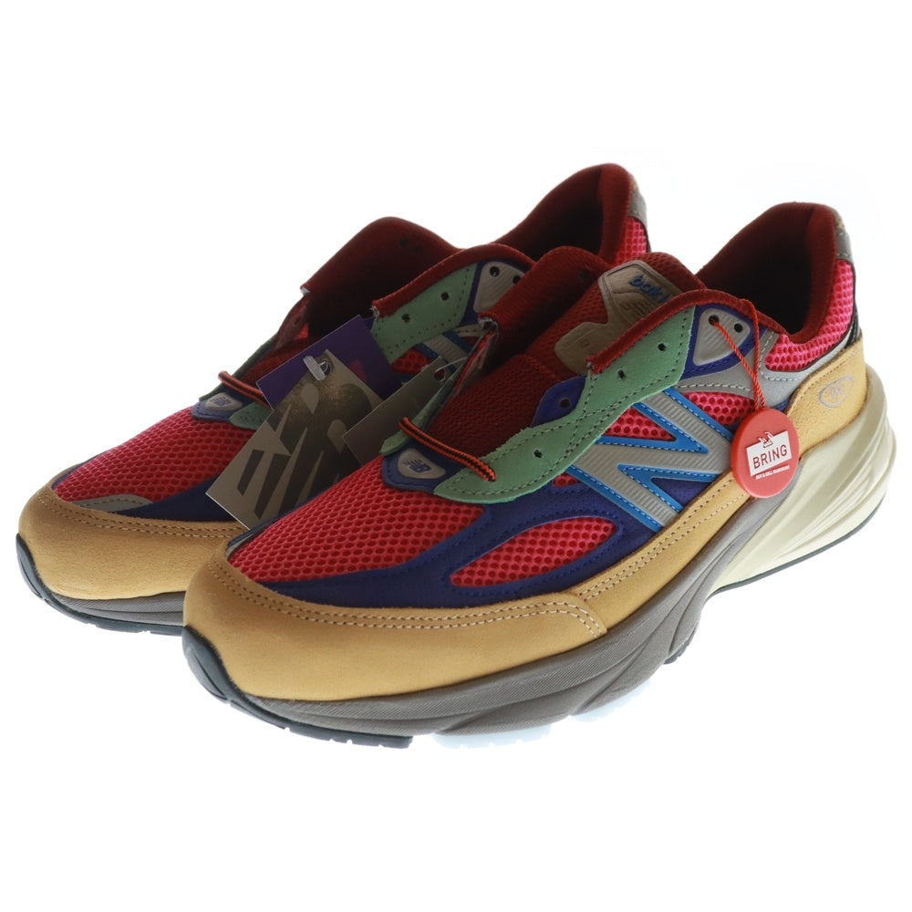 New Balance(ニューバランス) ×Action Bronson U990AT6 990V6 アクションブロンソン メッシュ ローカットスニーカー マルチカラー US8.5/26.5cm