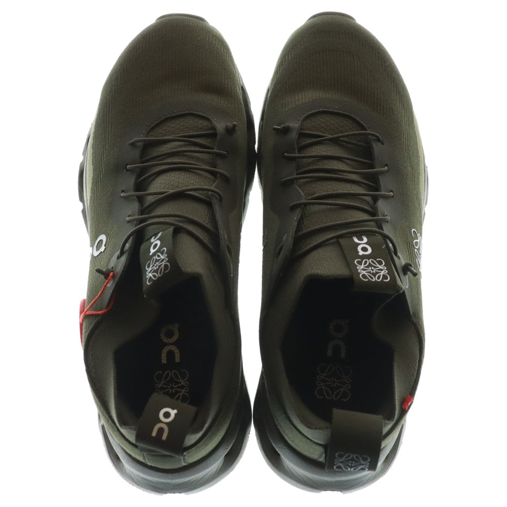 LOEWE(ロエベ) ×On Cloudtilt オン クラウドティルト ローカットスニーカー 3MD30330436 カーキ US8.5/26.5cm