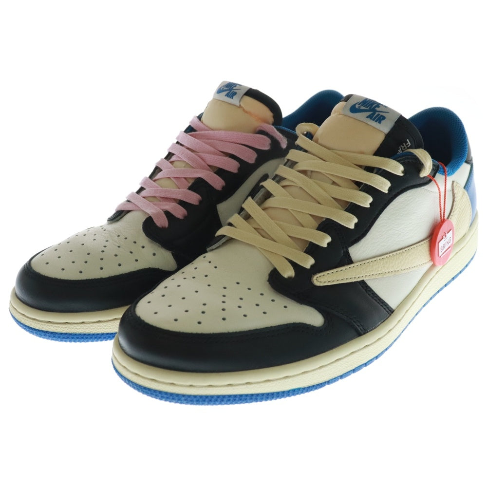 NIKE(ナイキ) ×TRAVIS SCOTT FRAGMENT DESIGN AIR JORDAN 1 LOW OG SP DM7866-140 トラヴィススコット フラグメント エアジョーダン1 ローカットスニーカー US9.5/27.5cm