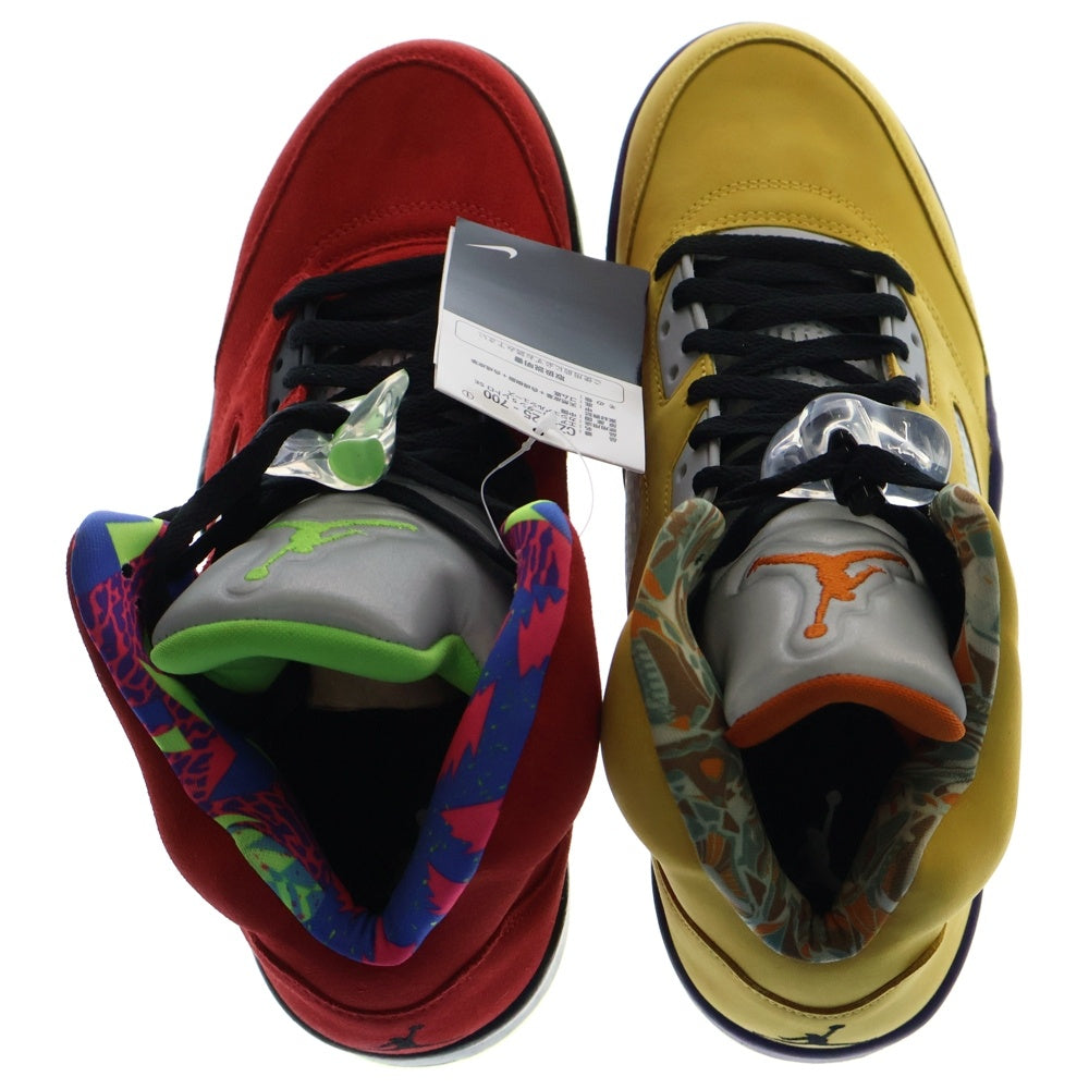 NIKE(ナイキ) AIR JORDAN 5 RETRO SE WHAT THE CZ5725-700 エアジョーダン5 ワットザ ハイカットスニーカー US11/29cm マルチ