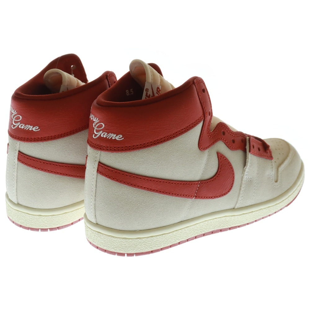 NIKE(ナイキ) JORDAN AIR SHIP SP EVERY GAME DUNE RED DZ3497-106 ジョーダン エアシップ エブリゲーム デューンレッドハイカットスニーカー US8.5/26.5cm ホワイト/レッド
