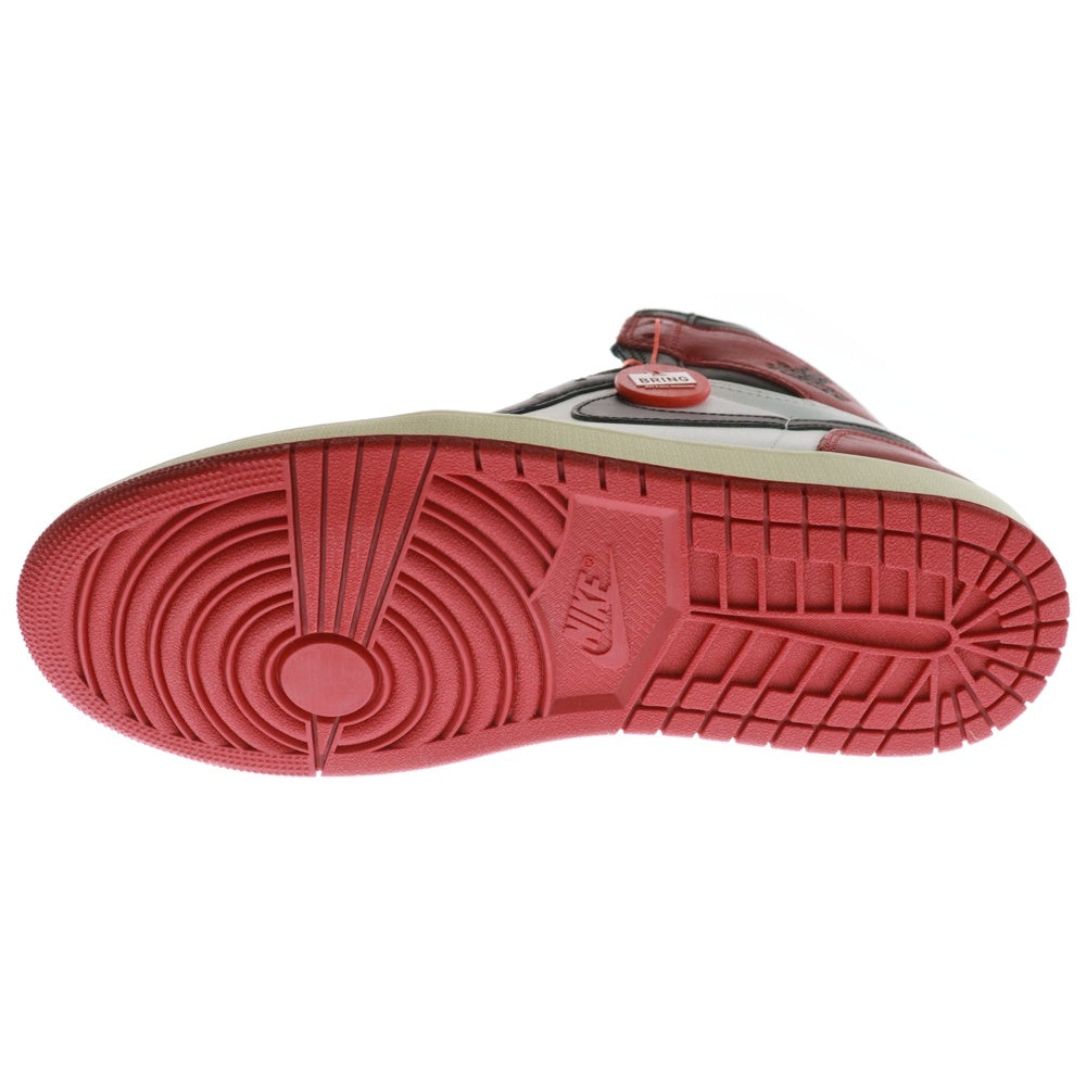 NIKE(ナイキ) AIR JORDAN 1 エアジョーダン レトロ ブラック トゥ ハイカットスニーカー レッド/ホワイト/ブラック US10/28cm DZ5485-106