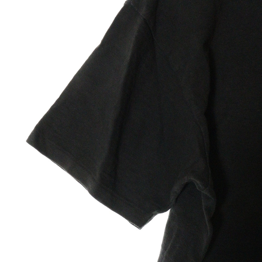 HUMAN MADE(ヒューマンメイド) Dry Alls Heart T-Shirt ドライエール フロントプリント半袖Tシャツ 半袖カットソー ブラック