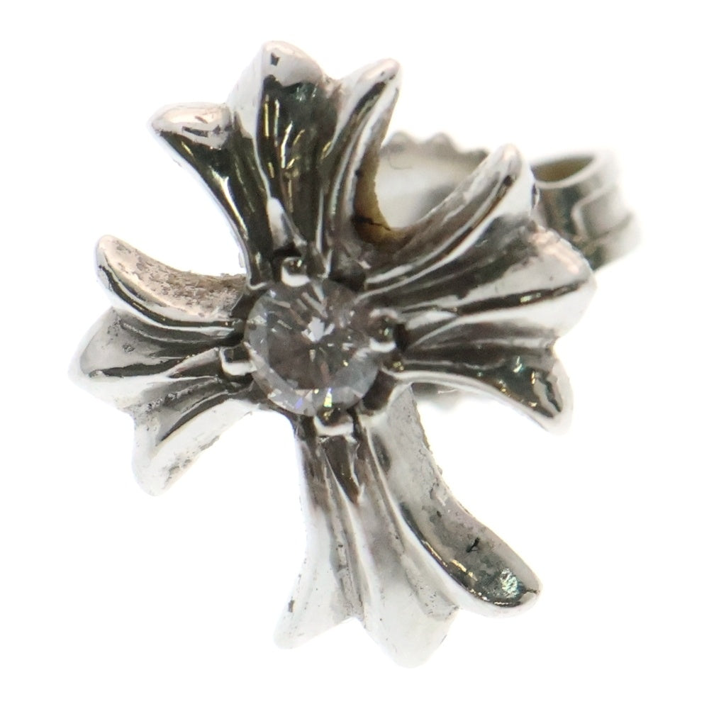 CHROME HEARTS(クロムハーツ) 18KWG CH CRS DIA CHクロス スタッドピアス 1ダイヤ ホワイトゴールド BCA004