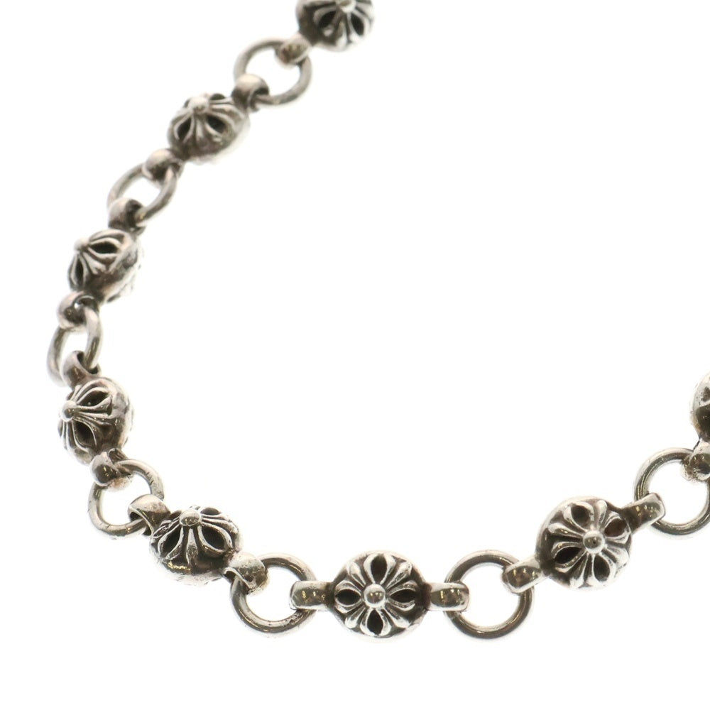 CHROME HEARTS(クロムハーツ) ♯1 CRSBL CHN クロスボールチェーン ネックレス シルバー 18inch