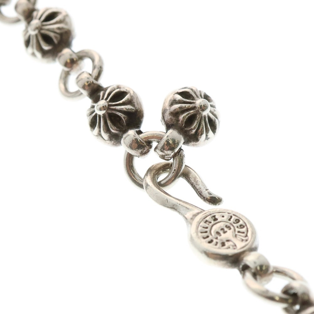 CHROME HEARTS(クロムハーツ) ♯1 CRSBL CHN クロスボールチェーン ネックレス シルバー 18inch