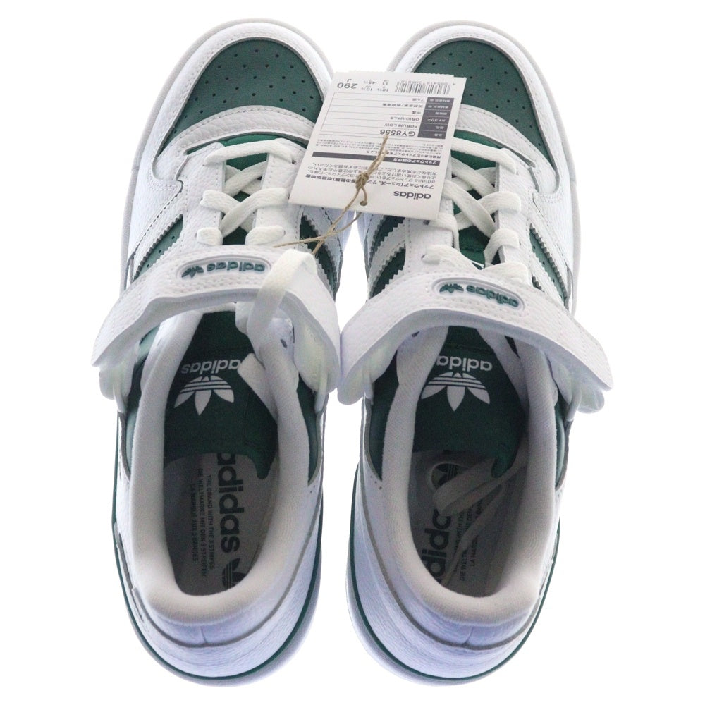 adidas(アディダス) FORUM LOW フォーラム ローカットスニーカー GY8556 US11/29.0cm ホワイト/グリーン