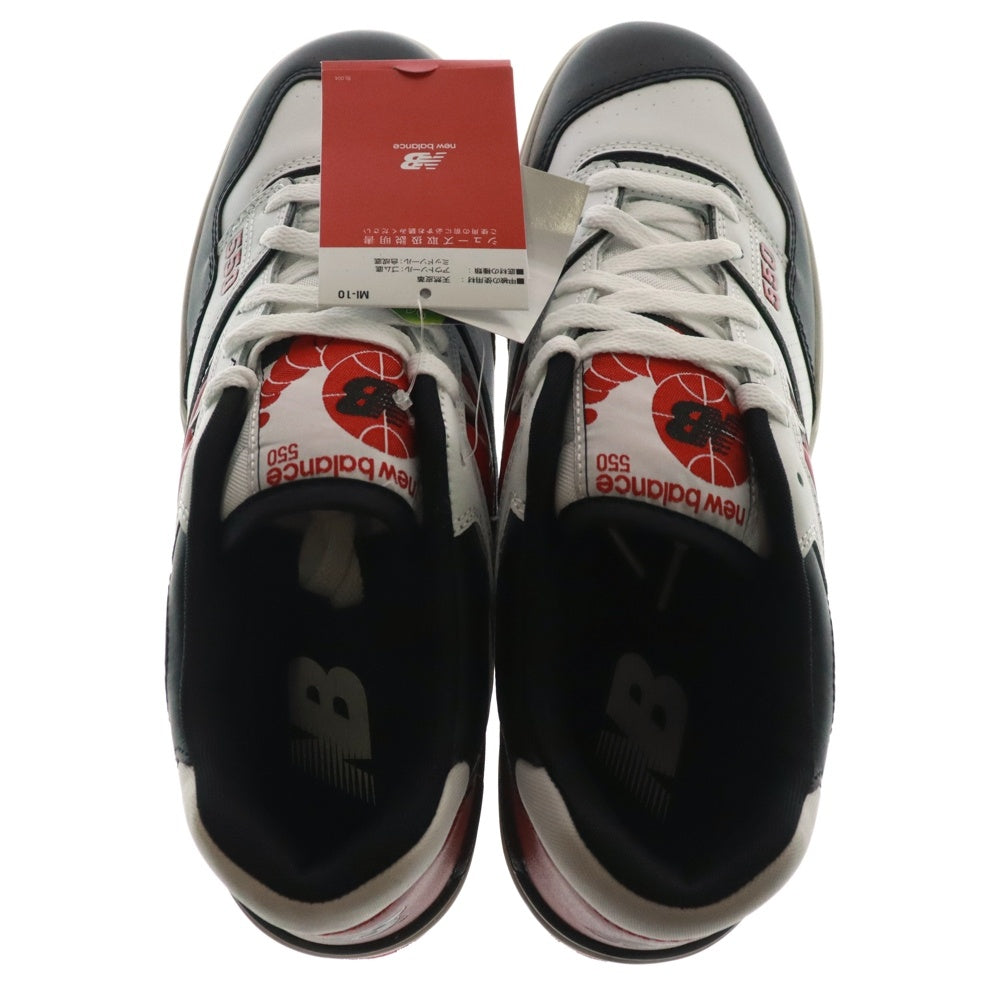 New Balance(ニューバランス) BB550HR1 ローカットスニーカー US11/29.0cm ホワイト/レッド
