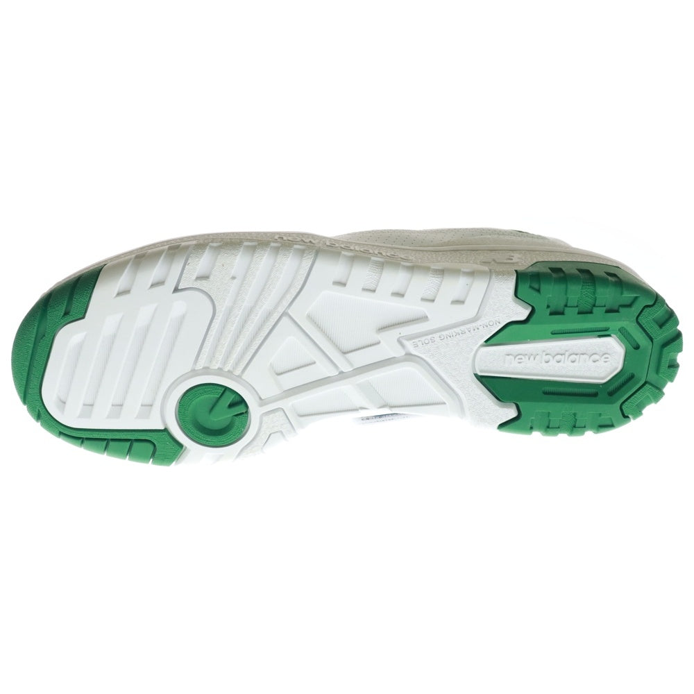 New Balance(ニューバランス) BB550SWB ローカットトスニーカー US11/29.0cm ホワイト/グリーン