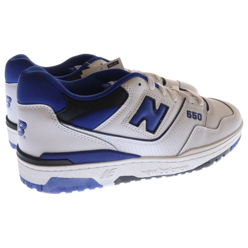 New Balance(ニューバランス) BB550SN1 ローカットトスニーカー US11/29.0cm ホワイト/ブルー