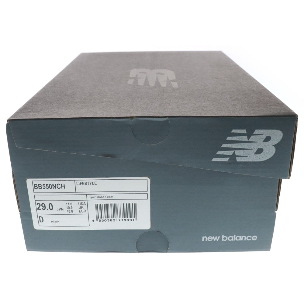 New Balance(ニューバランス) BB550NCH ローカットスニーカー US11/29.0cm ホワイト/ブルー