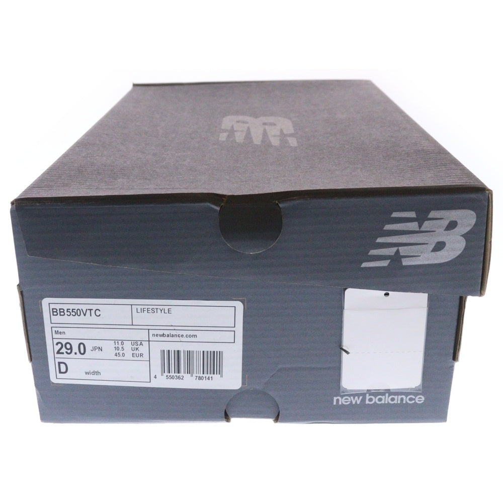 New Balance(ニューバランス) BB550VTC ローカットトスニーカー US11/29.0cm ホワイト