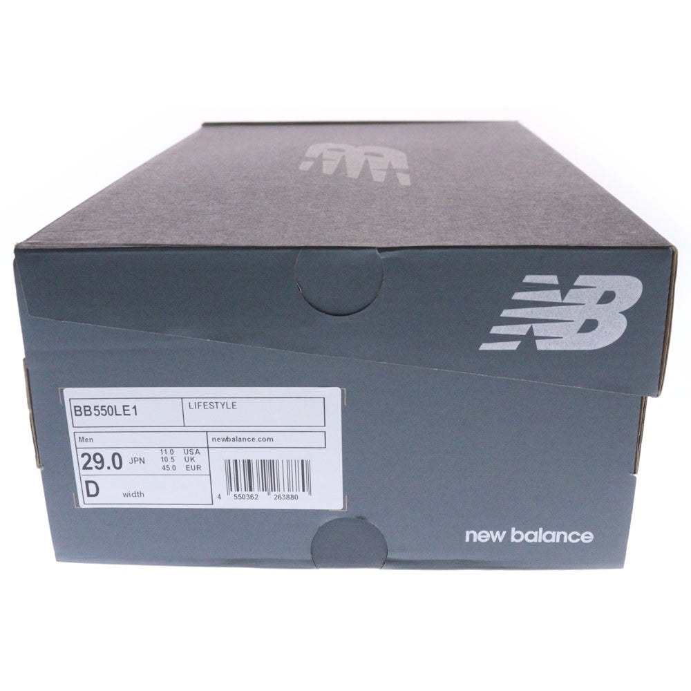 New Balance(ニューバランス) BB550LE1 ローカットトスニーカー US11/29.0cm ホワイト