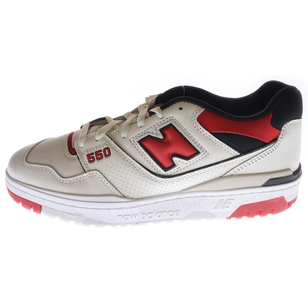 New Balance(ニューバランス) BB550VTB ローカットトスニーカー US11/29.0cm ホワイト/レッド