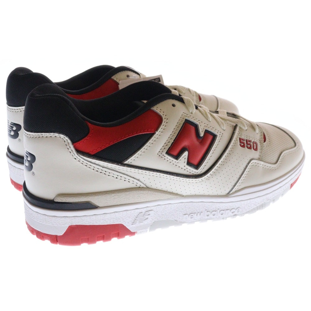 New Balance(ニューバランス) BB550VTB ローカットトスニーカー US11/29.0cm ホワイト/レッド