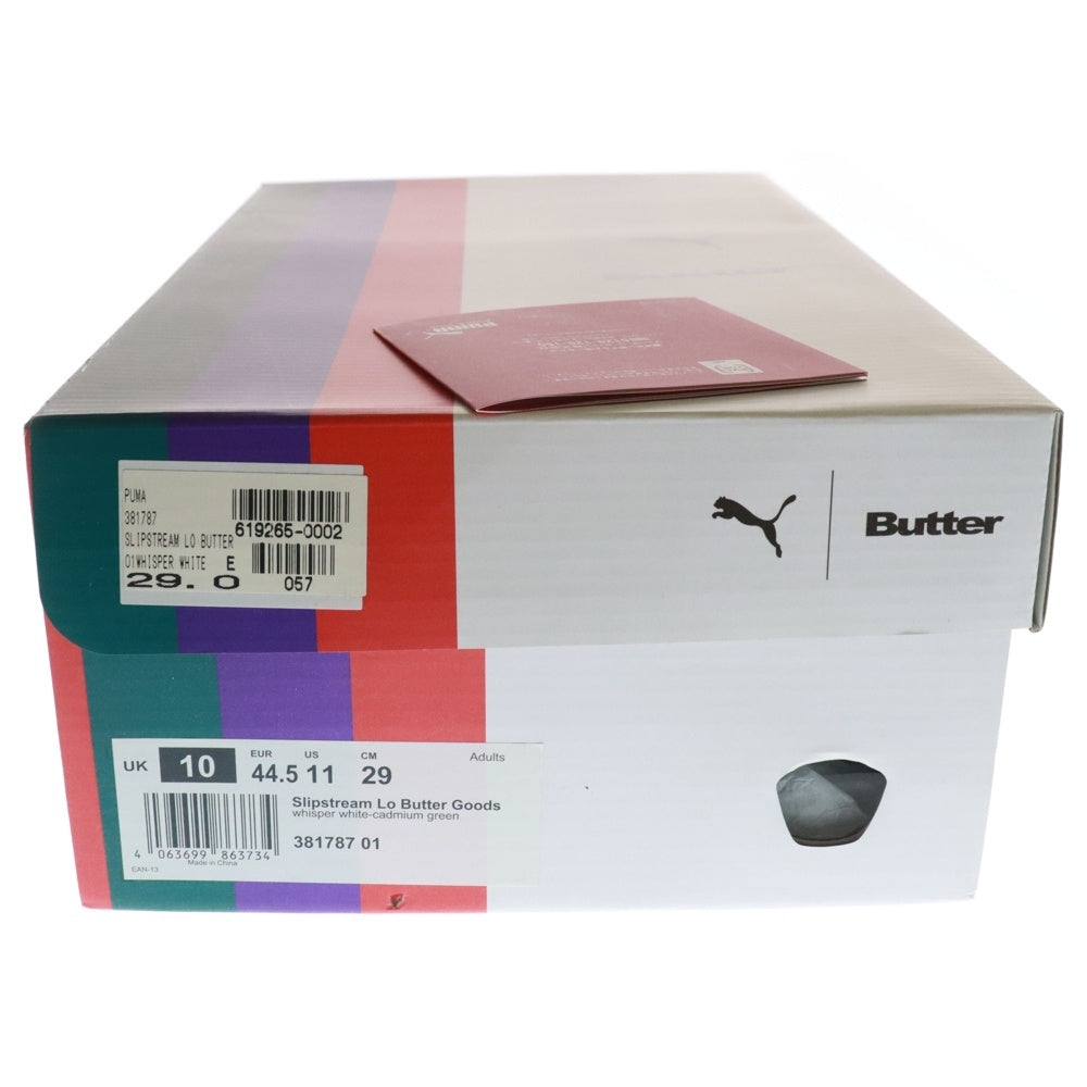 PUMA(プーマ) ×Butter Goods Slipstream ×バターグッズ スリップストリーム ローカットスニーカー 381787-01 US11/29.0cm ホワイト