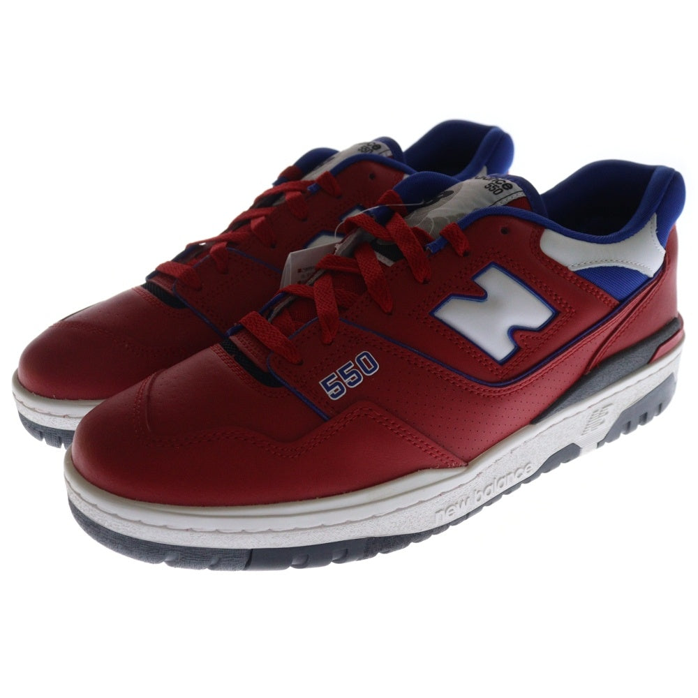 New Balance(ニューバランス) BB550MD1 ローカットスニーカー US11/29.0cm レッド