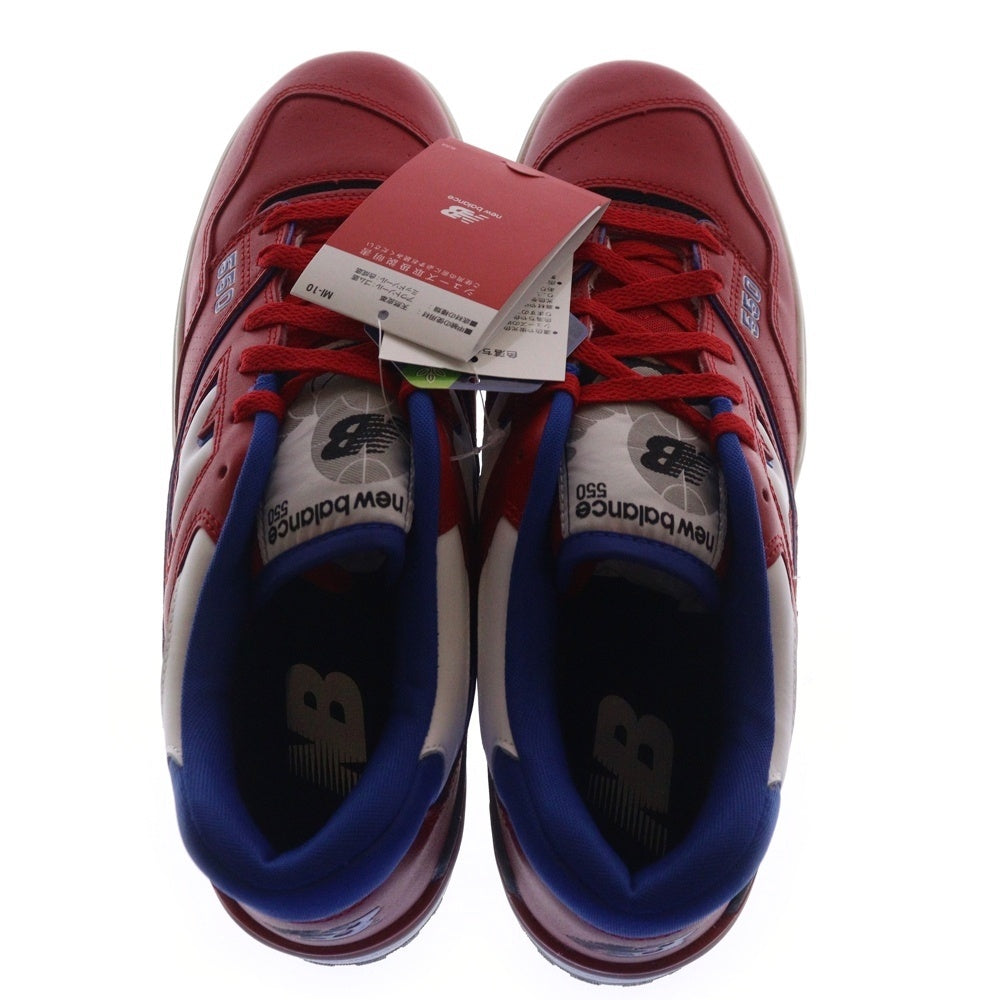New Balance(ニューバランス) BB550MD1 ローカットスニーカー US11/29.0cm レッド