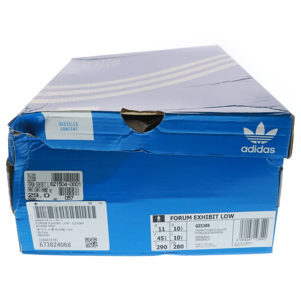 adidas(アディダス) FORUM EXHIBIT LOW フォーラム ローカットスニーカー GZ5389 US11/29.0cm ベージュ