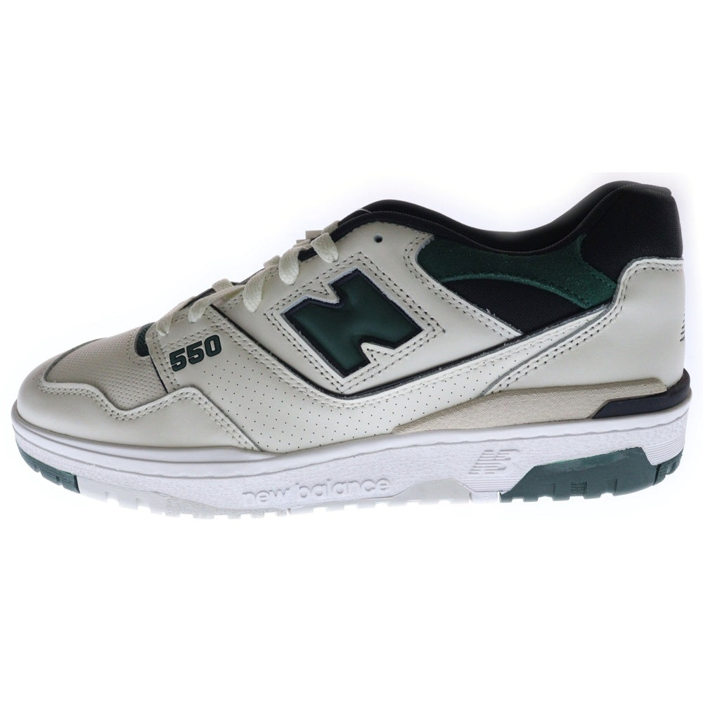 New Balance(ニューバランス) BB550VTC ローカットスニーカー US11/29cm ホワイト/グリーン