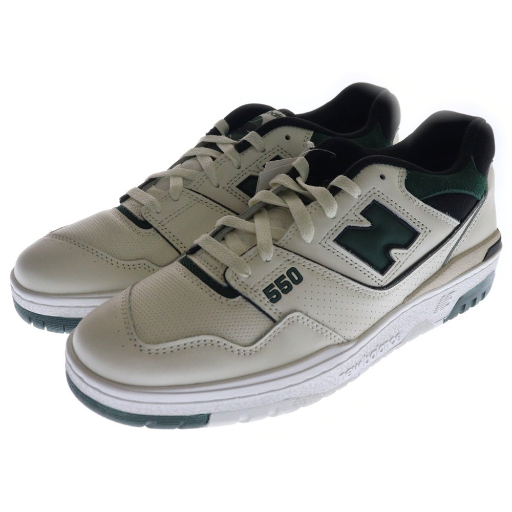 New Balance(ニューバランス) BB550VTC ローカットスニーカー US11/29cm ホワイト/グリーン