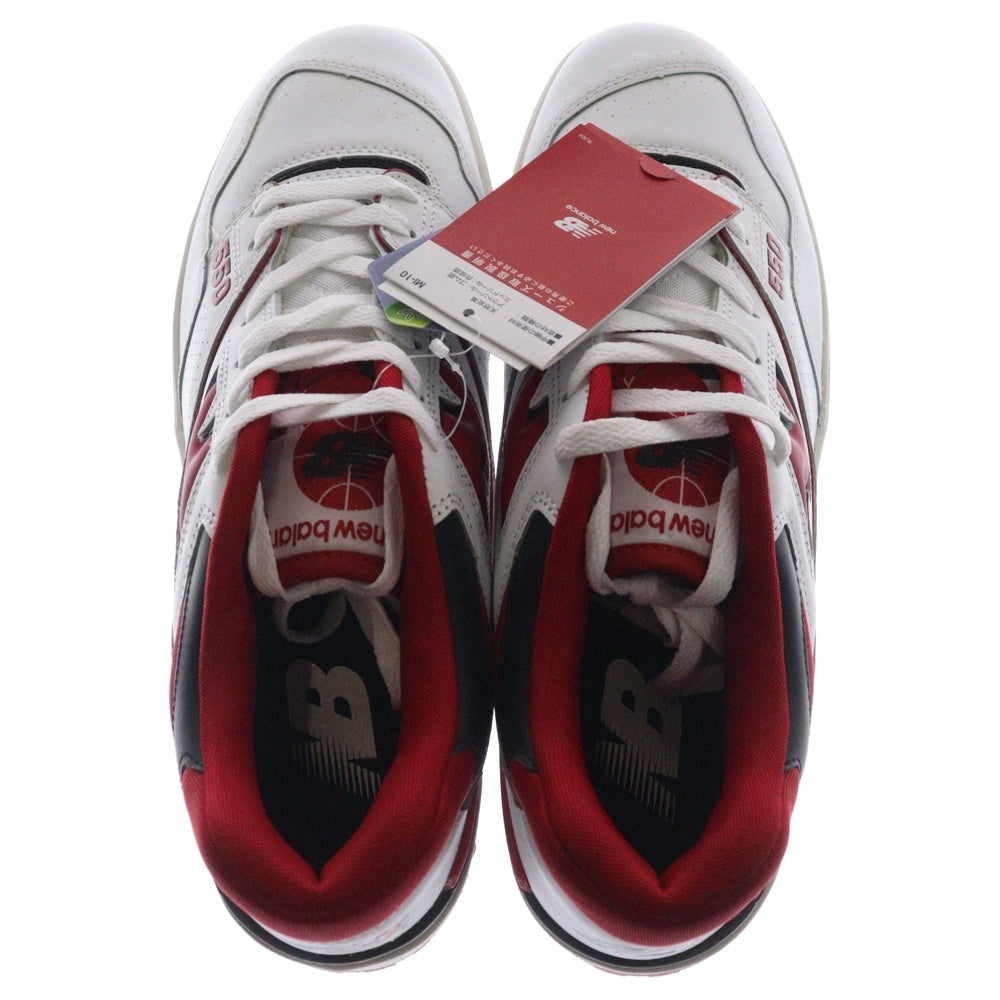 New Balance(ニューバランス) BB550SR1 ローカットスニーカー US11/29cm ホワイト/レッド