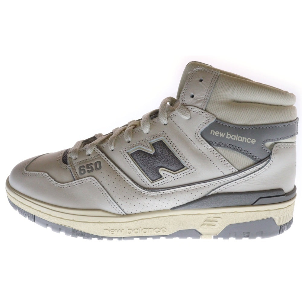 New Balance(ニューバランス) ×Aime Leon Dore 650R Gray BB650RA1 エメ レオン ドレ ハイカットスニーカー US11/29.0cm グレー