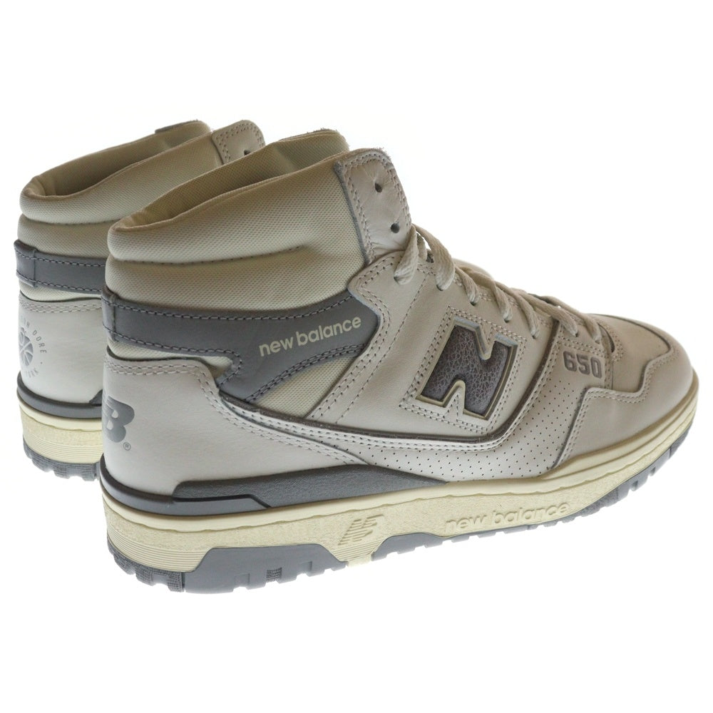 New Balance(ニューバランス) ×Aime Leon Dore 650R Gray BB650RA1 エメ レオン ドレ ハイカットスニーカー US11/29.0cm グレー