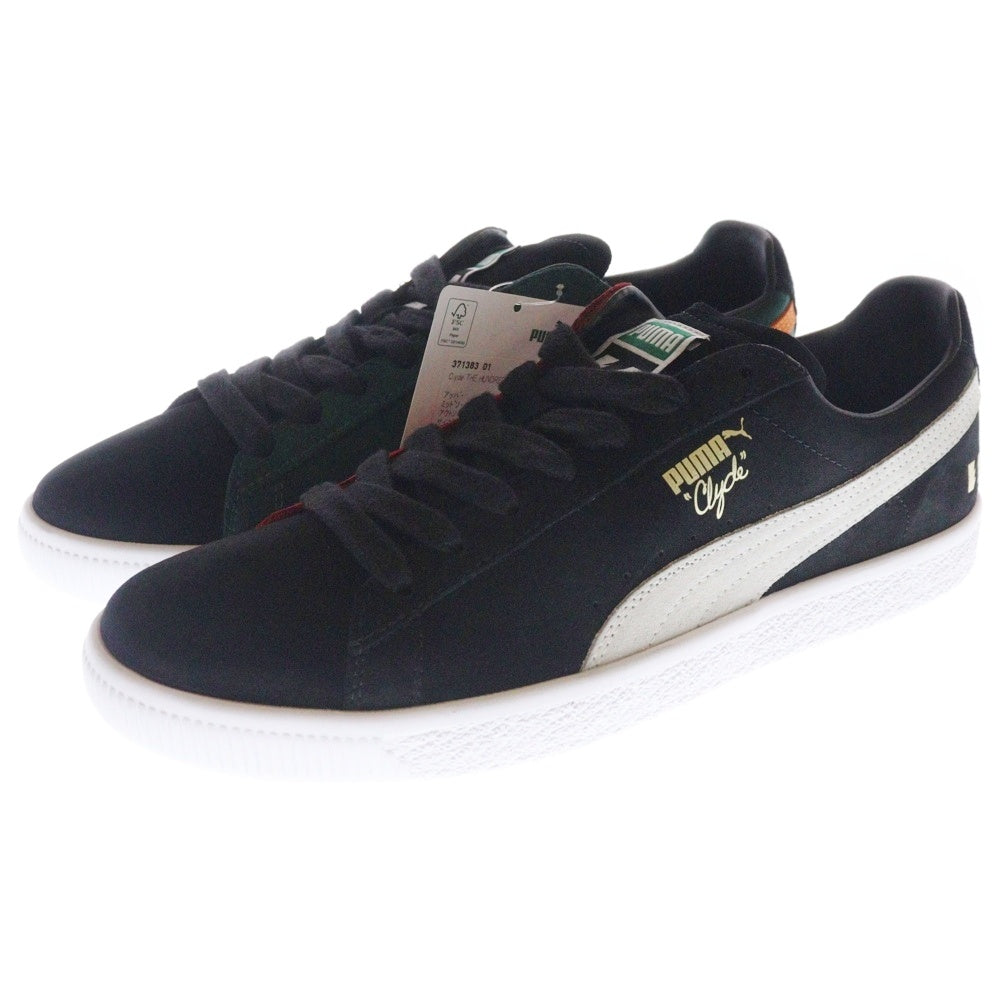 PUMA(プーマ) ×The Hundreds Clyde ×ザ・ハンドレッズ クライド ローカットスニーカー 371383-01 US29.0cm ブラック