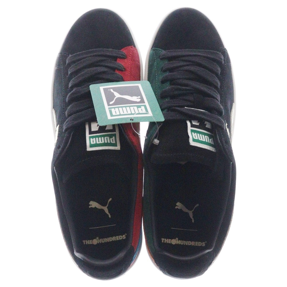 PUMA(プーマ) ×The Hundreds Clyde ×ザ・ハンドレッズ クライド ローカットスニーカー 371383-01 US29.0cm ブラック