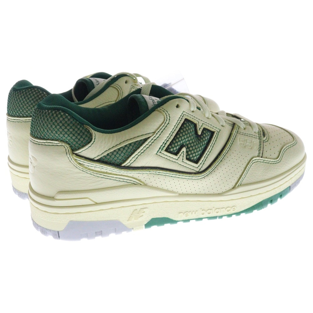 New Balance(ニューバランス) ×Aime Leon Dore BB550 AY1 エメレオンドレ バスケットボールシューズ ローカットスニーカー イエロー/グリーン US11/29.0cm BB550AY1