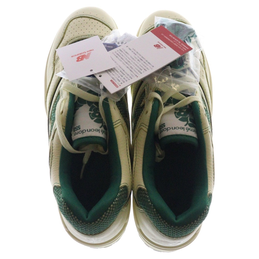 New Balance(ニューバランス) ×Aime Leon Dore BB550 AY1 エメレオンドレ バスケットボールシューズ ローカットスニーカー イエロー/グリーン US11/29.0cm BB550AY1