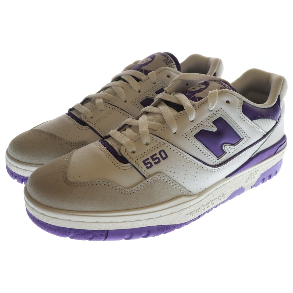 New Balance(ニューバランス) BB550WR1 ローカットスニーカー US11/29.0cm パープル