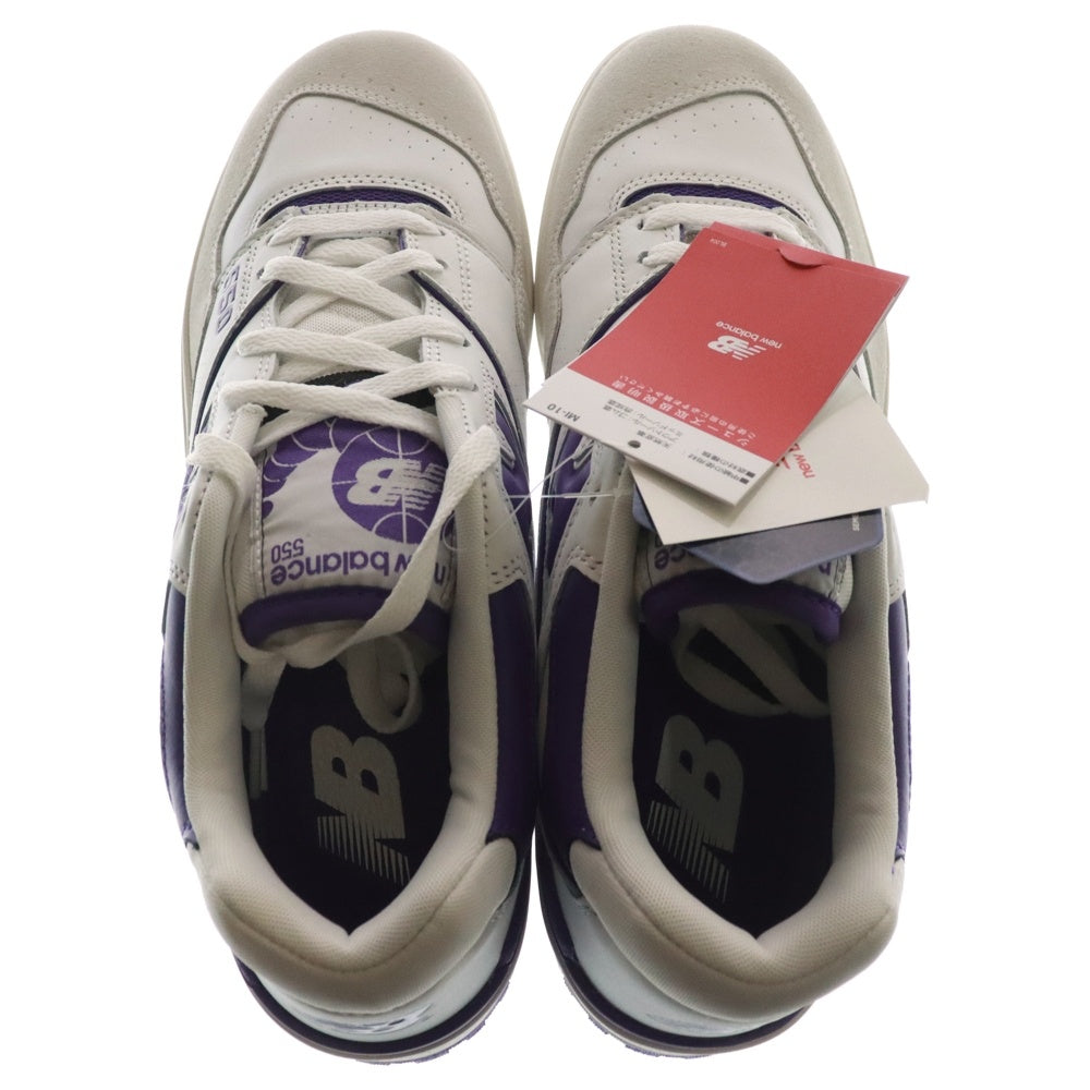 New Balance(ニューバランス) BB550WR1 ローカットスニーカー US11/29.0cm パープル