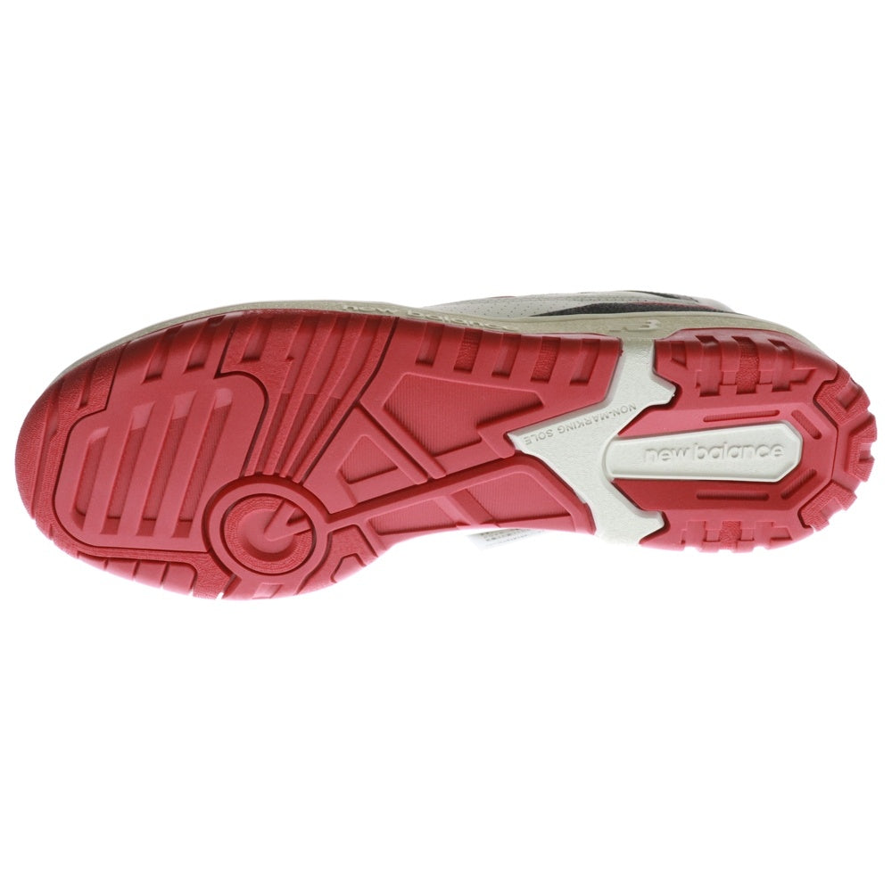 New Balance(ニューバランス) BB550HR1 ローカットスニーカー US29.0cm ホワイト/レッド