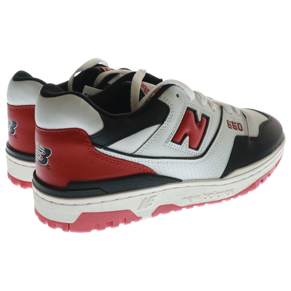New Balance(ニューバランス) BB550HR1 ローカットスニーカー US29.0cm ホワイト/レッド