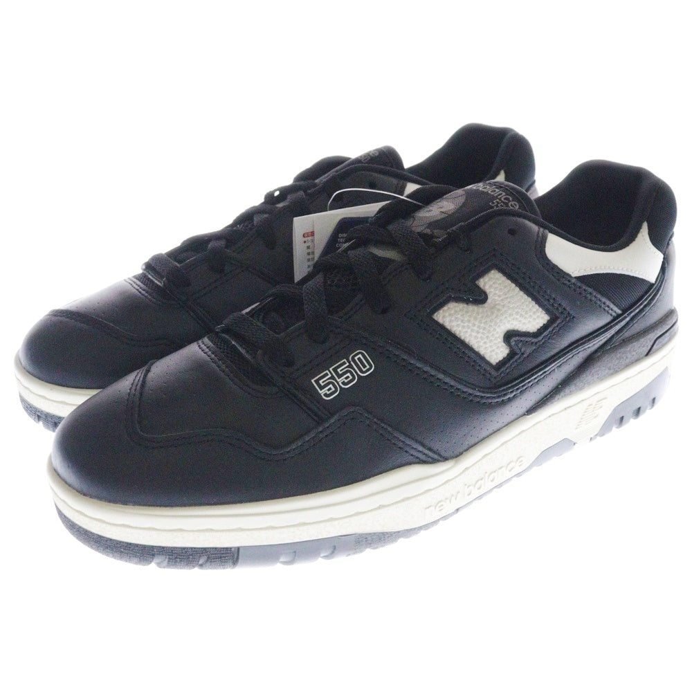 New Balance(ニューバランス) BB550LBW ローカットスニーカー US29.0cm ブラック