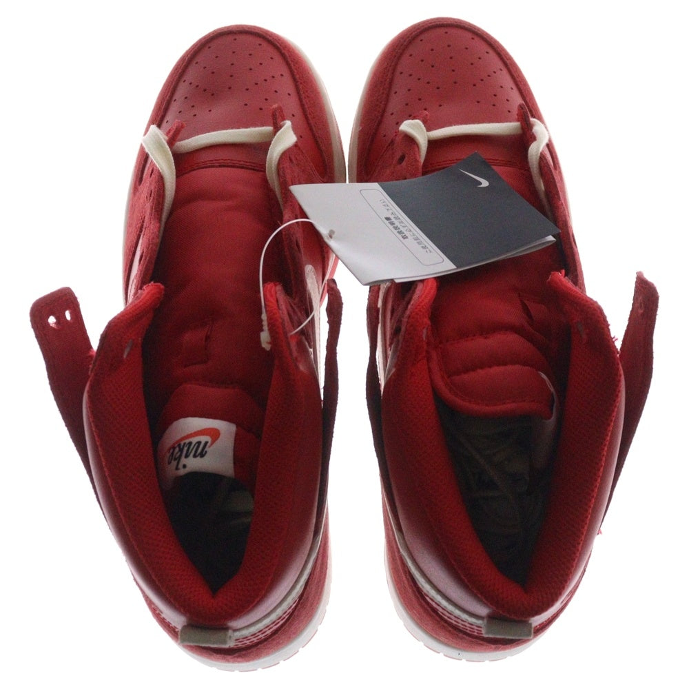 NIKE(ナイキ) DUNK HIGH SE FIRST USE UNIVERSITY RED ダンク ユニバーシティ ハイカットスニーカー DH0960-600 US11/29.0cm レッド