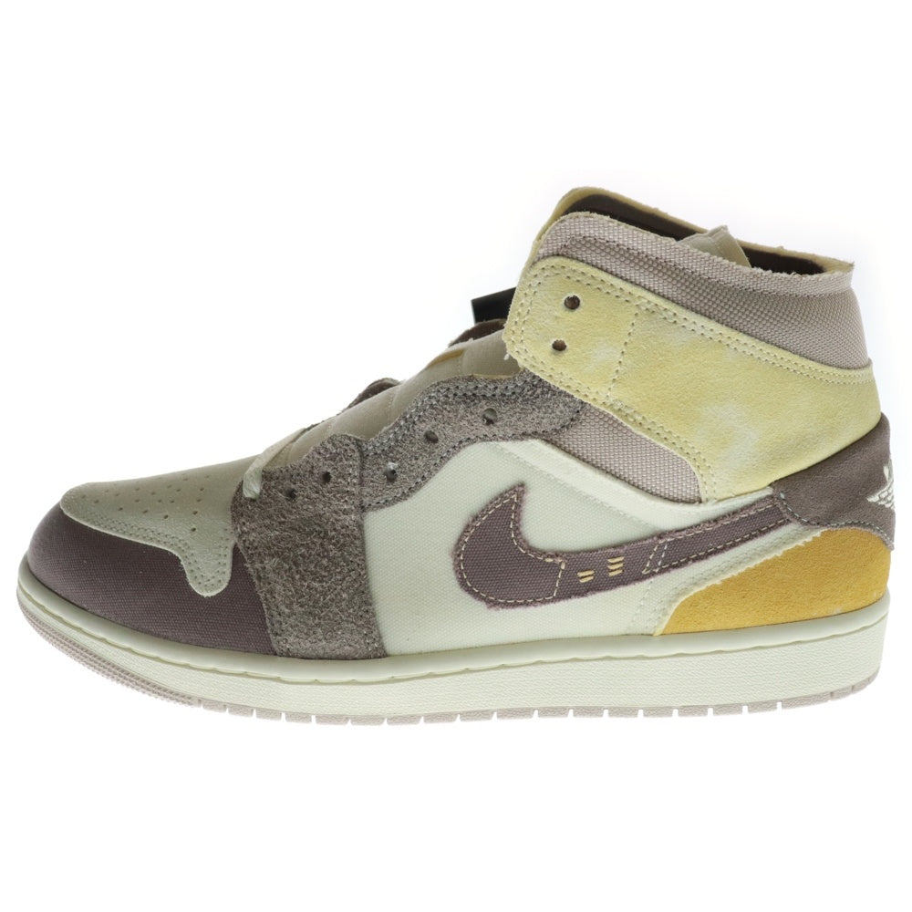 NIKE(ナイキ) AIR JORDAN 1 MID SE CRAFT エアジョーダン1 ミッドカットスニーカー クラフト DM9652-102 US11/29.0cm マルチカラー