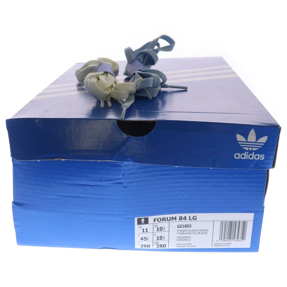 adidas(アディダス) FORUM 84 LG フォーラム ローカットスニーカー GZ1893 US11/29.0cm ホワイト/ブルー