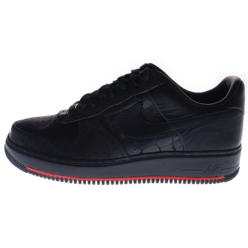 NIKE(ナイキ) 【観賞用2007年製】AIR FORCE 1 LOW SUPREME MOC エアフォース1 サプリーム 316077-001 ローカットスニーカー US11/29.0cm ブラック