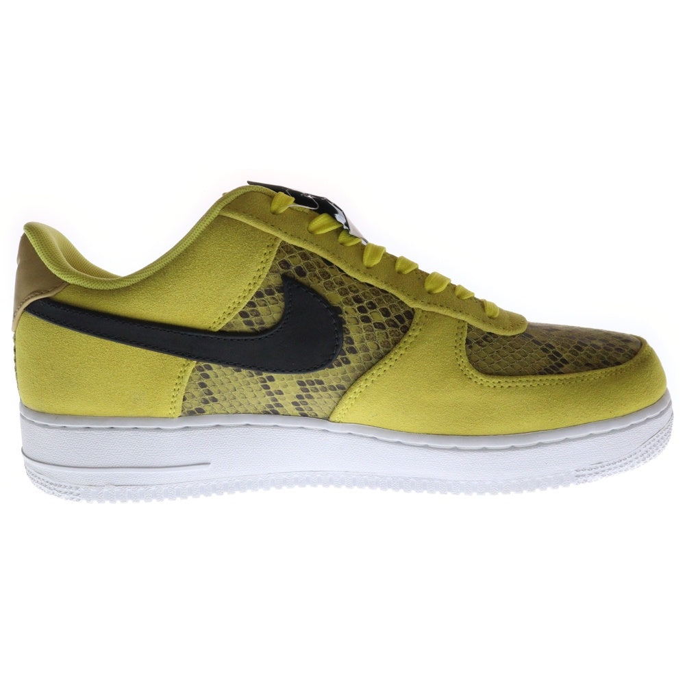 NIKE(ナイキ) AIR FORCE 1 LOW 07 SNAKESKIN YELLOW エアフォース1 スネークスキン イエロー ローカットスニーカー BQ4424-700 イエロー US11/29.0cm