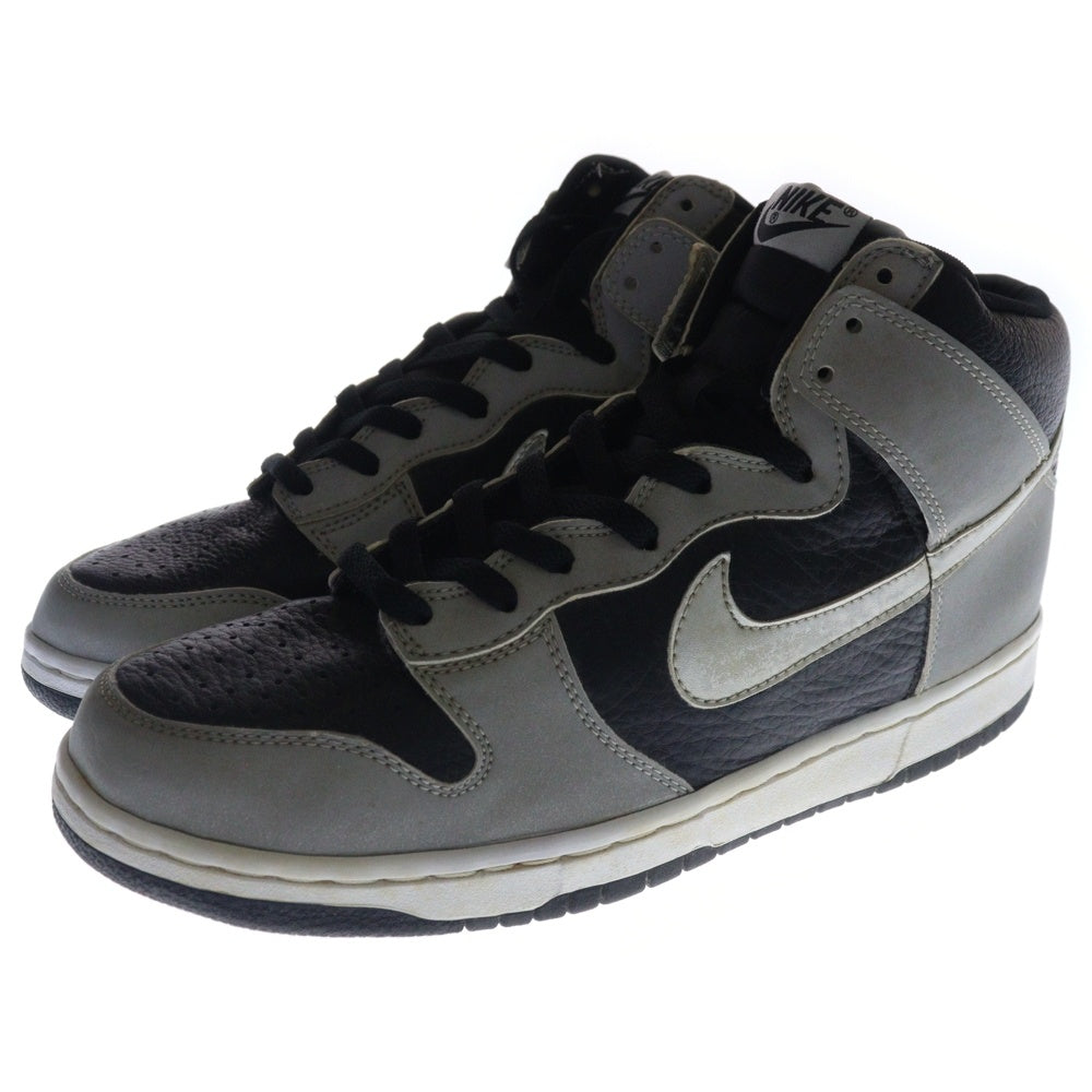 NIKE(ナイキ) 【観賞用2001年製】 DUNK HIGH ダンク ハイカットスニーカー 630383-001 ブラック/グレー US11/29.0cm