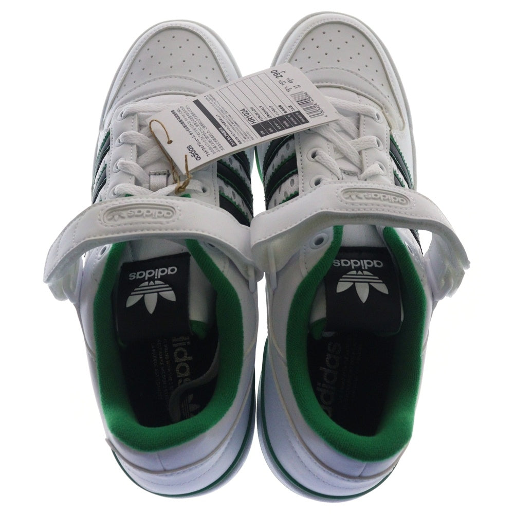 adidas(アディダス) FORUM LOW フォーラム ローカットスニーカー HR1024 US11/29.0cm ホワイト/グリーン